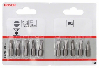 Насадка-бита Extra Hart S 0,8x5,5, 25 mm 2607001462